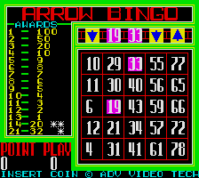 Arrow Bingo Title Screen